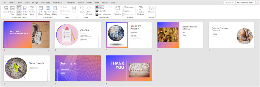 استفاده از هوش مصنوعی کوپایلت در PowerPoint