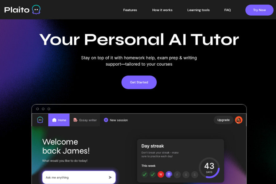 اپلیکیشن برنامه ریزی درسی با هوش مصنوعی