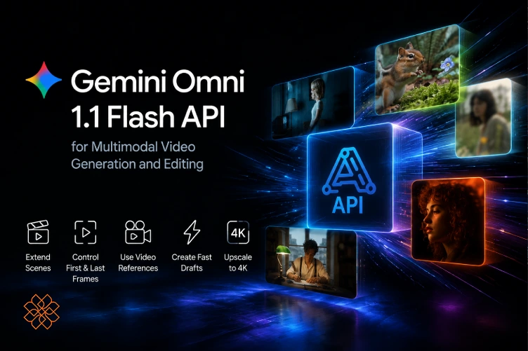 معرفی ویژگیهای اصلی مدل Gemini Omni 1.1 Flash API شامل کنترل فریم و تمدید صحنه