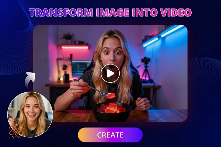 تصویر معرفی قابلیت تبدیل تصویر به ویدیو در هوش مصنوعی 3D Flixai