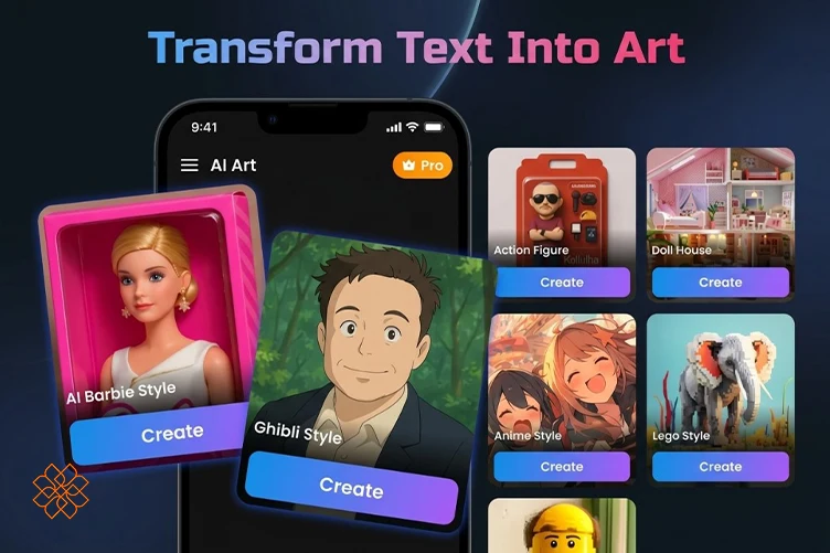 تصویر معرفی قابلیت تبدیل متن به تصویر در هوش مصنوعی 3D Flixai