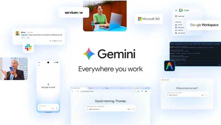 قابلیت یکپارچهسازی و کارکرد Gemini Agent در ابزارهای مختلف محیط کار